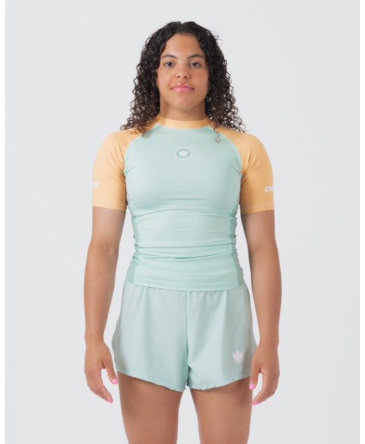 Terra Damski Rashguard - Zielony Edition