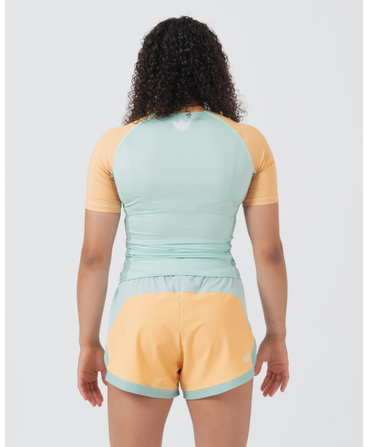 Terra Damski Rashguard - Zielony Edition