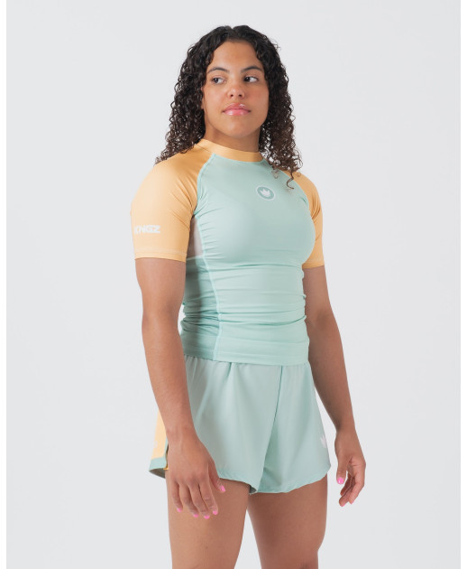 Terra Damski Rashguard - Zielony Edition