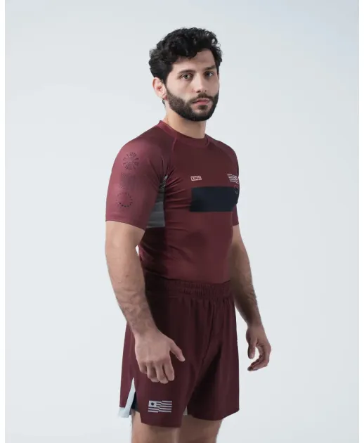 Trooper Rashguard - Maroon
