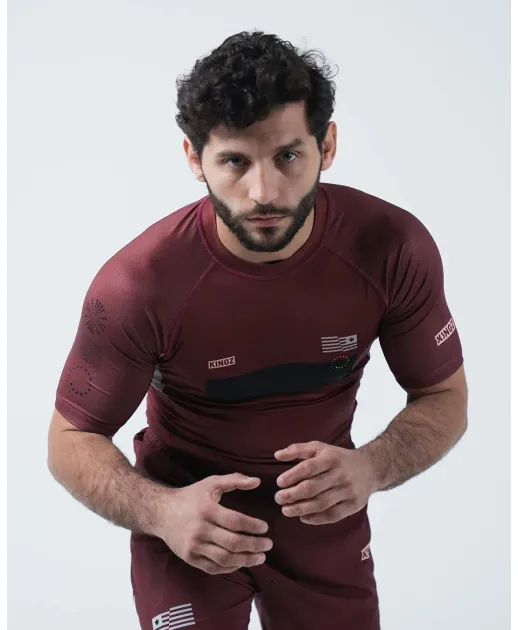 Trooper Rashguard - Maroon