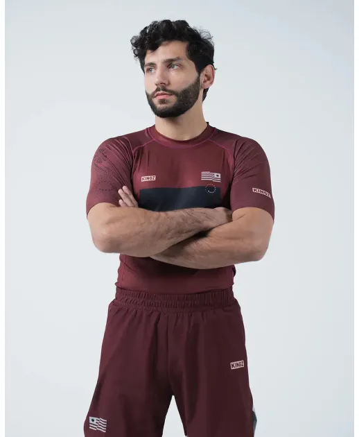 Trooper Rashguard - Maroon