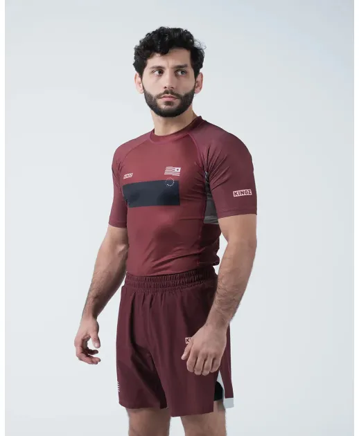Trooper Rashguard - Maroon
