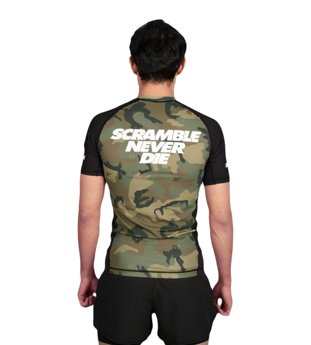 Scramble Never Die – Woodland Camo