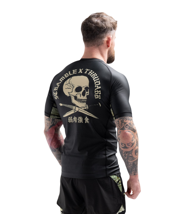 Scramble x Thrudark Enshu MK1 Rashguard – Krótki Rękaw