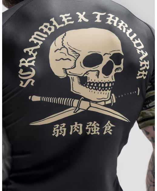 Scramble x Thrudark Enshu MK1 Rashguard – Krótki Rękaw