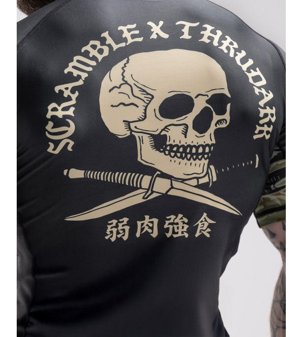 Scramble x Thrudark Enshu MK1 Rashguard – Krótki Rękaw