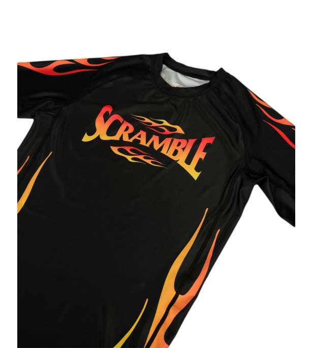 1998 Fire Rashguard – Czarny