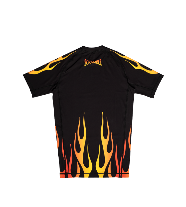 1998 Fire Rashguard – Czarny