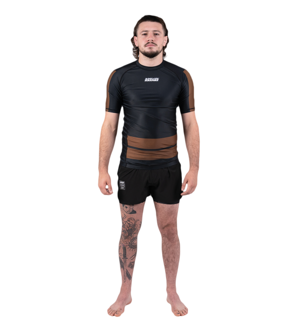 Ranked Rashguard – Brązowy