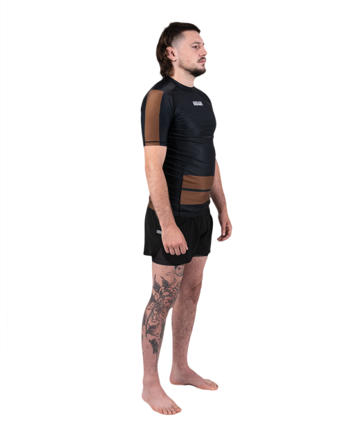 Ranked Rashguard – Brown
