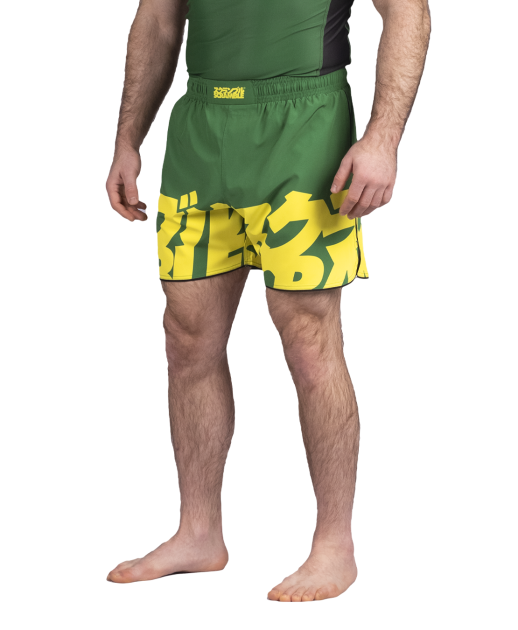 Baka Szorty – Zielony & Yellow