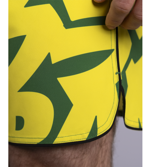 Baka Szorty – Zielony & Yellow