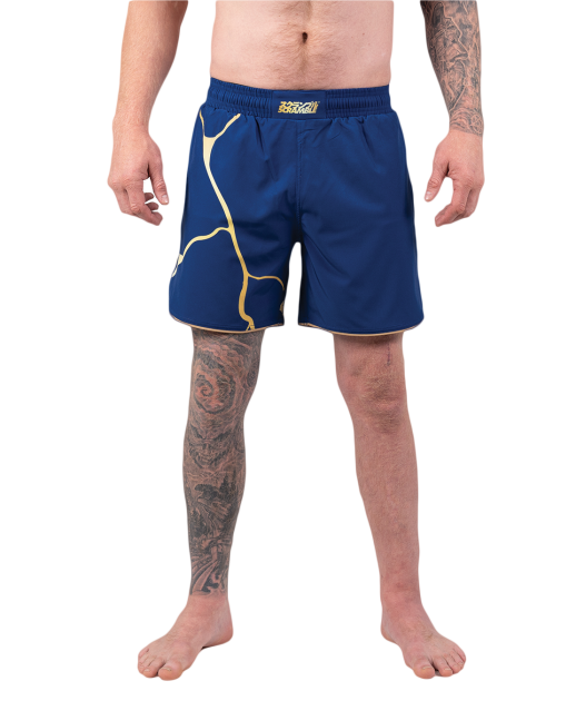 Kintsugi Szorty – Niebieski