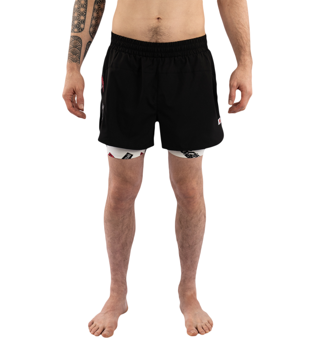 Scramble x Pancrase Szorty Kombinezon