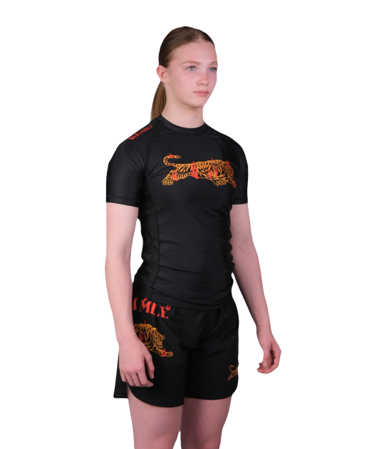 Burning Tiger Rashguard – Dziecięcy