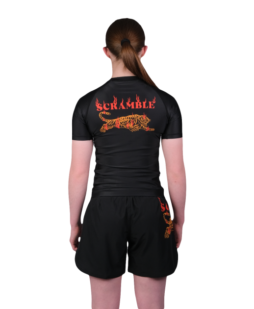 Burning Tiger Rashguard – Dziecięcy