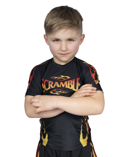 1998 Fire Rashguard Kids – Black