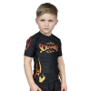 1998 Fire Rashguard Kids – Black