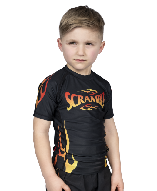 1998 Fire Rashguard Kids – Black