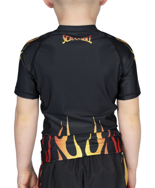 1998 Fire Rashguard Kids – Black