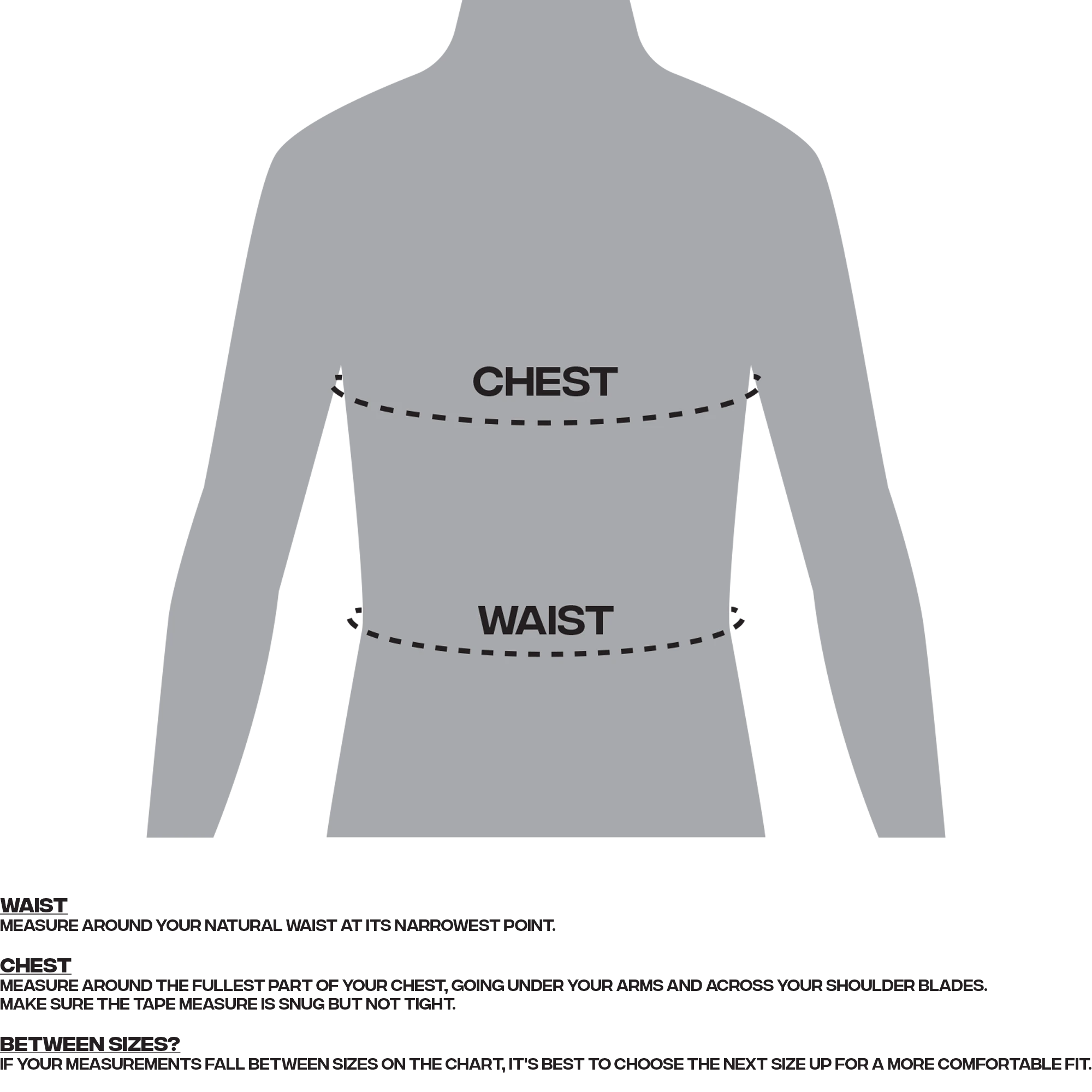 Kids No Gi Size Guide